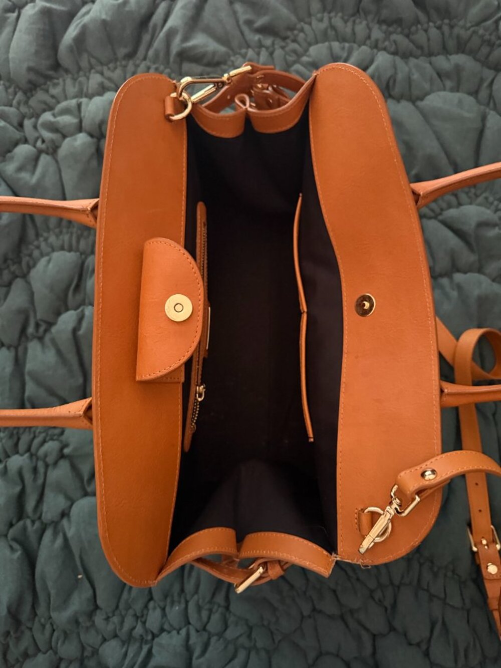 Claudia Firenze GENUINE leather bag made in ITALY - Picture 3 of 6